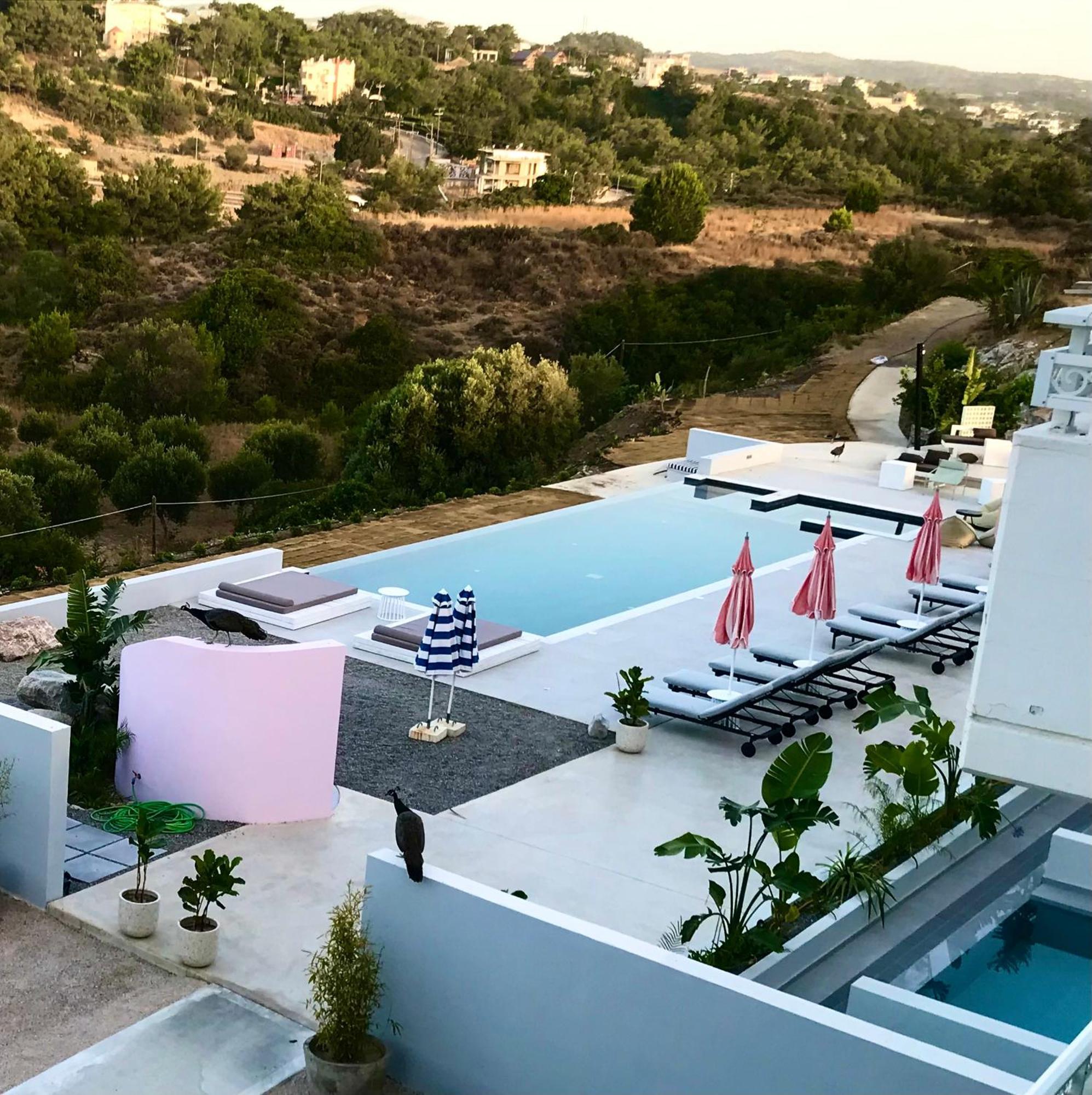 Ano Kampos Hotel Faliraki Eksteriør bilde